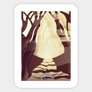 The Dark Hedges Sticker